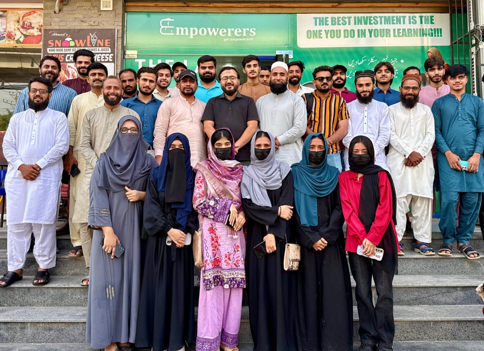 Empowerers team - The founding members and community